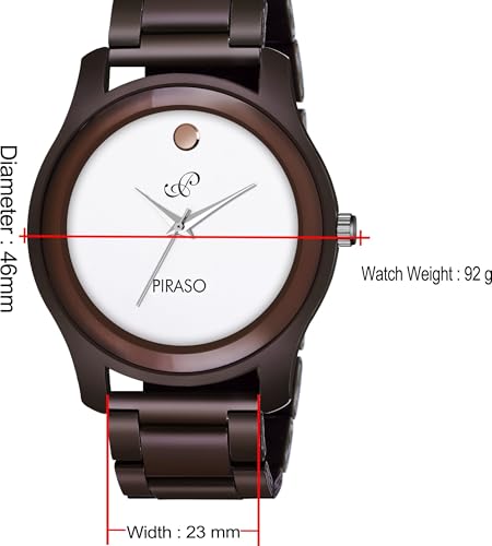 Image of PIRASO 052 G Decent Rich Look Analog Watch for Men and Boys Analog Watch - for Men (052 MOVADO G)