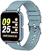 Produktbild NXL Smartwatch Fitness Armbanduhr Mit Bluetooth Telefonie Blutdruck Messgeräte Pulsoximeter Schrittzähler Pulsuhr Fitness Tracker Wasserdicht Fitness Uhr Smartwatch Damen Herren Ios Android,Blau