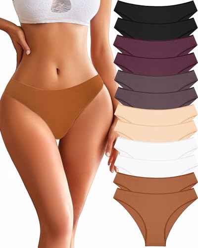 Culottes taille basse mignonnes lot de 12 sous-vêtements anti-marques taille S-XL