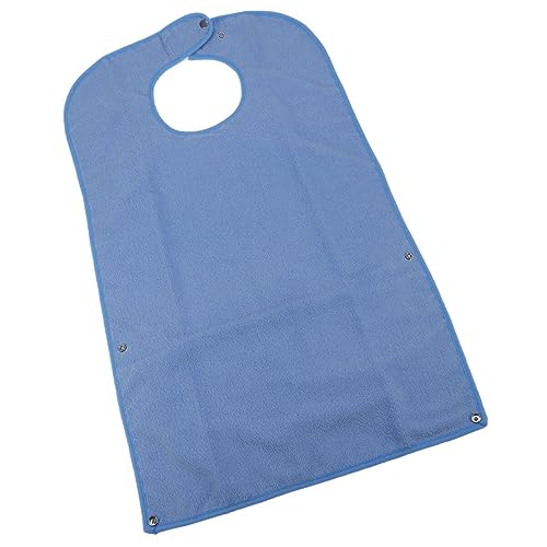 GLEAVI 防水エプロン 大人用 成人用エプロン 食事用保護具 高齢者向け 洗