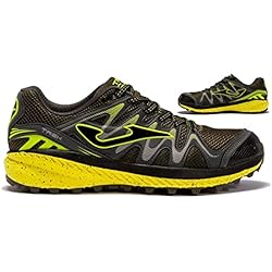 Joma Tk.Trek Men Zapatillas para Correr de Carretera, Gris Amarillo