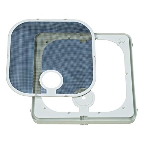 Ventline BVC0573-31 Ventadome Replacement Parts - Removable Birch White Screen Cover