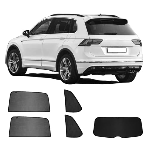 Premium Sonniboy Sonnenschutz kompatibel mit VW Tiguan II 2016- INKL Tasche