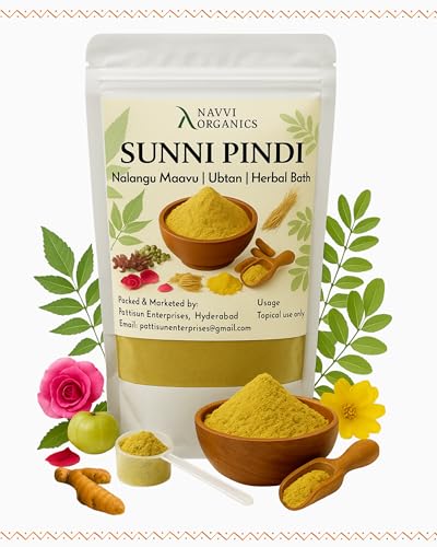Image of Sunni Pindi Herbal Bath Powder 200g, Nalangu Maavu Ubtan