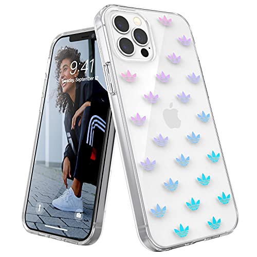 adidas Coque de téléphone conçue pour iPhone 12 Plus/iPhone 12 Pro - Résistant aux Chocs - Bords surélevés - Coloré