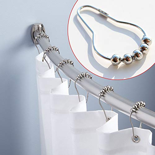 2 Lb. Depot Ganci Per Tende Da Doccia Doppi Anelli (Finura Decorativa
