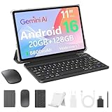 polaroid tablette infinite+ 10.1'' hd + clavier bluetooth [Écran IPS HD de 11 Pouces] La tablette Android 16 est dotée d'un écran IPS de 11 pouces (1280 x 800) avec certification Widevine L1, permettant la lecture de contenus HD sur Netflix et Prime Video. La technologie anti-reflets protège les yeux, tandis que les doubles haut-parleurs stéréo et la fonction de mise en miroir sans fil améliorent le divertissement familial. Remarque : une connexion WiFi est nécessaire pour l'utilisation du GPS.