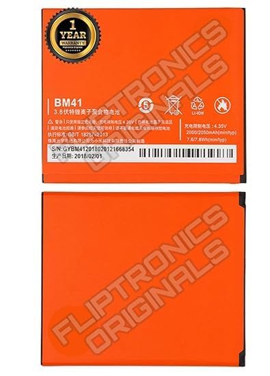 Image of BM41 Battery for Redmi 2050mAh /7.8WH 3.8V Battery with 1 Year Warranty** (DD207)