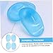 HAPINARY 12pcs Silicone Ear for Hair Dyeing Ear Tools Sky Comfortable Reusable Design for Salon Use and Hair Treatment