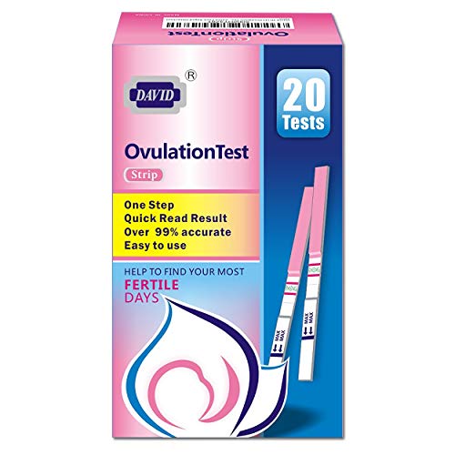 David 20 LH Ovulation Test Stripes Individually-Sealed Pack Rapid Detection