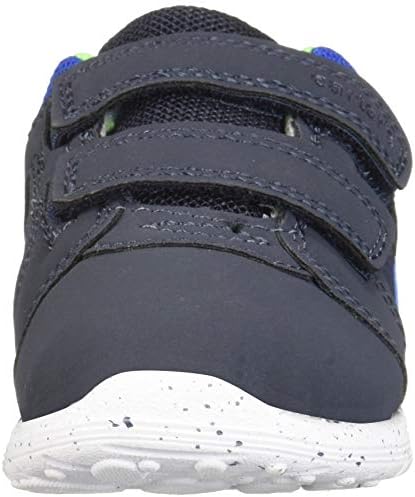 Carter's Every Step Baby Boys Relay Sneaker, Navy, 3 Infant | Image 1
