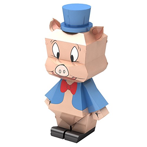 Fascinations Metal Earth Looney Tunes Porky Pig 3D Metal Model Kit