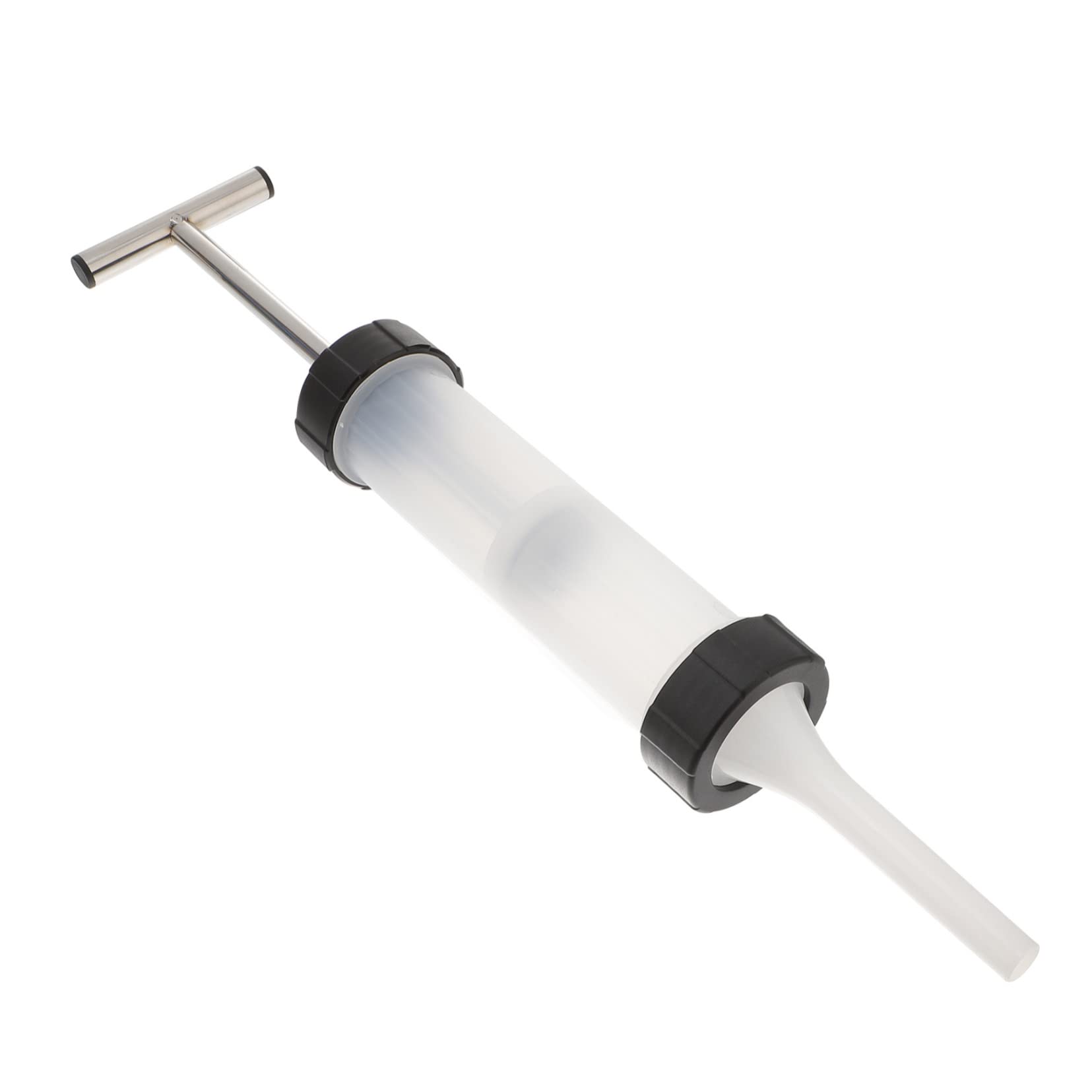 VINTORKY 1Set Manual Sausage Stuffer Kit Homemade Sausage Filler Tool with Tubes for Stuffing and Sausage Making