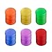 Toyvian 120pcs Compacteurs de Couleur Transparents Bingo Chips Marqueurs en Plastique Jeu de Compter Jetons de Bingo 19mm (Bleu + Rouge + Jaune + Vert + Violet + Orange Chaque 20 Pièces)