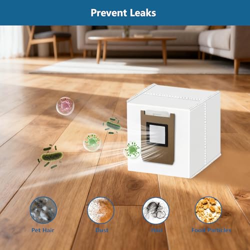 Image of WAIKAS 20 Pack E25 E28 Vacuum Bags for Eufy E28 Omni, E25 Omni, and E20 Robot Vacuum Cleaners- Large Capacity Replacement Accessories