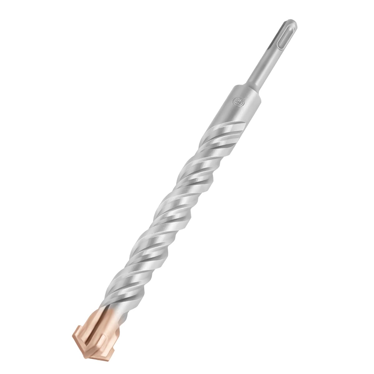 HILPATY SDS Plus Masonry Drill Bits 25 x 250mm Tungsten Carbide Cross Tip Rotary Hammer Drill bit for Masonry Concrete