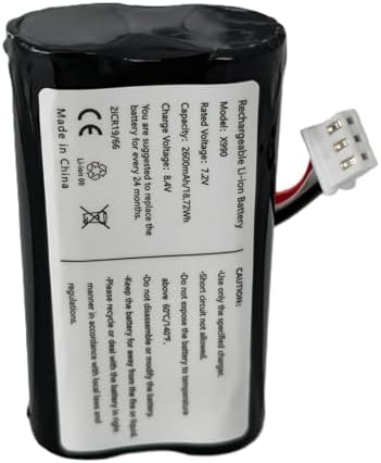 VERİFONE X990/X970/T650P UYUMLU POS CİHAZI BATARYASI 2600mAh 7.2V Verifone X990 & X970/T650P İçin Şarj Edilebilir Lityum-İyon POS Pili - Görsel 5