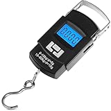 GAMBARU SHOP デジタル吊り下げ秤MAX50kg （デジタルスケール、計量器、吊りはかり、フィッシングスケール）旅行 荷物 はかり ラゲッジスケール スーツケース測り (GM2)
