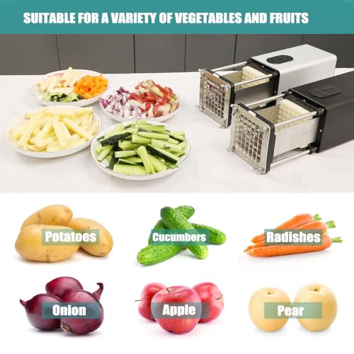 Cortadora eléctrica de papas y verduras CVGfko miniatura 6