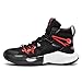 Dilchasp Men's High Top Basketball Shoes Fashion Breathable Running Sneakers Non Slip Training Athletic Shoes Black Size 10.5