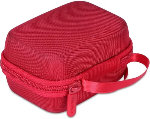 Housse Casque SHOKZ OpenDots - Étui Protection Rigide Lebakort Rouge Écouteurs Oreilles Libres