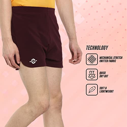 Image of Nivia Sporty-6 Shorts for Unisex | Shorts for Gym | Sports Shorts | Running Shorts
