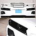 Car Tail lights Cover Compatible with Corvette C8 Stingray Z06 E-Ray 2020-2023 2024 2025, Car Rear Lamp Smoked Tinted Tail Light Cover, Tail Light Lamp Cover Guard Trim Frame Bezels (full coverage)