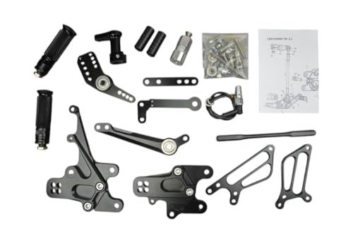 Commandes reculées CBR 1000 RR 2008-2016 repose-pieds noirs SC59 SP - 3