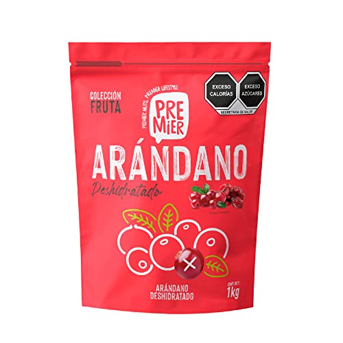 La mejor selección de Deshidratadores Top 5. 39 GRUPO PREMIER | Arándano deshidratado | Arandanos Deshidratado – Arandanos Endulzados – 1 kg | Perfecto como Snacks y Botanas | Fuente de Antioxidantes y Vitaminas | Fruta...