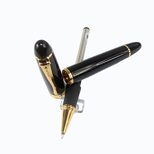 Gullor Advanced Roller Ball Pen Jinhao X450 Black With Golden #TOP3