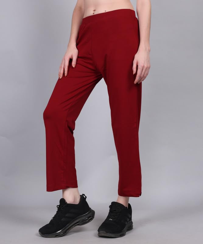 Image of Women's Cotton Light Weight Comfortable, Stretchable, Breathable & Soft Pant Style Jeggings
