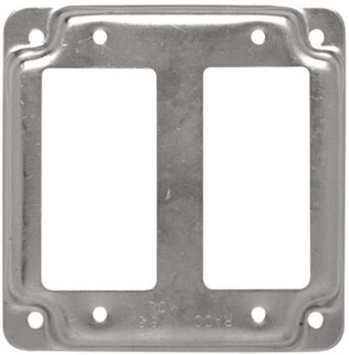 Omcon(TM) Raco 809C Square Electrical Box Cover, 4", 6.5 Cu. In.