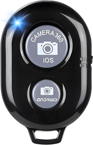 Controle Remoto Disparador de Selfie Bluetooth, Universal para iOS e Android