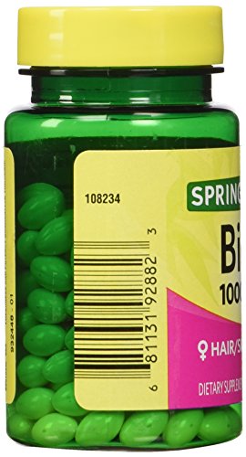Spring Valley - Biotina 1000 mcg, 150 comprimidos