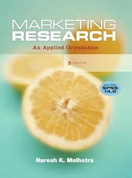 Hardcover Marketing Research: An Applied Orientation (5th Edition) Book