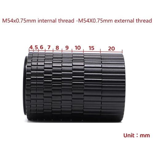 Tube d'extension M54x0,75 6mm pour bague de télescope lors de vos soirées astro - 4