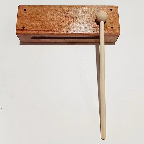 Houten Percussieblok 5 Tonen Ritme Esdoorn Blokken Met Hamer Voor Nationale Opera Muziek