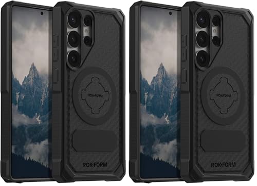 Image of Rokform Galaxy S25 Ultra Rugged Magnetic Case (Pack of 2)