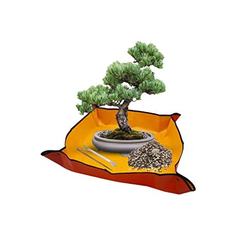 "XL Potting Mat | Portable Gardening & Transplanting Mat | Repotting & Waterproof | Ideal for Plants, Bonsai, Succulents (39x39") | The Bonsai Supply" Cover