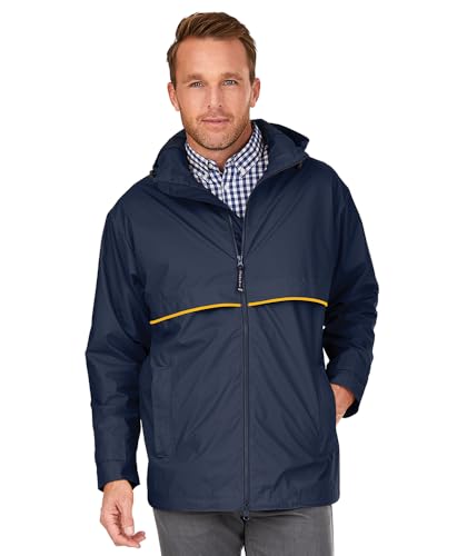 Image of Charles River Men's New Englander Waterproof Rain Jacket (Reg & Ext Sizes)
