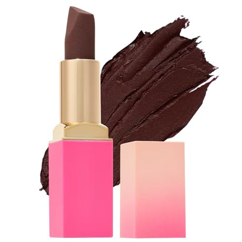 Juvia's Place The Nude Velvety Matte Lipstick Cocoa - Nude Velvety Lipstick, Long-lasting, Rich-Color Lip Makeup, Creamy with Matte Finish, Beauty & Lip Products
