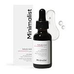 Minimalist 2% Salicylic Acid Serum For Acne, Blackheads & Open Pores | Reduces Excess Oil & Bumpy Texture | BHA Based Exfoliant for Acne Prone or Oily Skin, Transparent, 30 ml (Pack of 1)