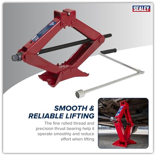Ciseaux Jack 1 Tonne Sealey 57 m de levage pour atelier - 5