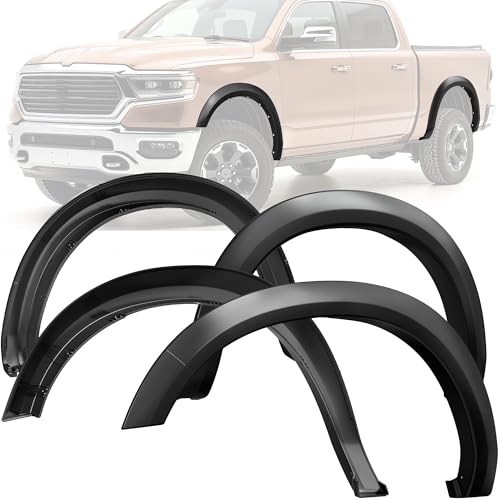 Driver Side Front Fender For Ram 1500 2019–2025 – Black Steel Direct Fit