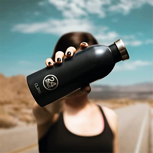 24Bottles Clima - Trinkflasche 500ml, Thermosflasche 24h Cold und 12h Hot, Wasserflasche 100% Versiegeltem Deckel… – Ansicht 5