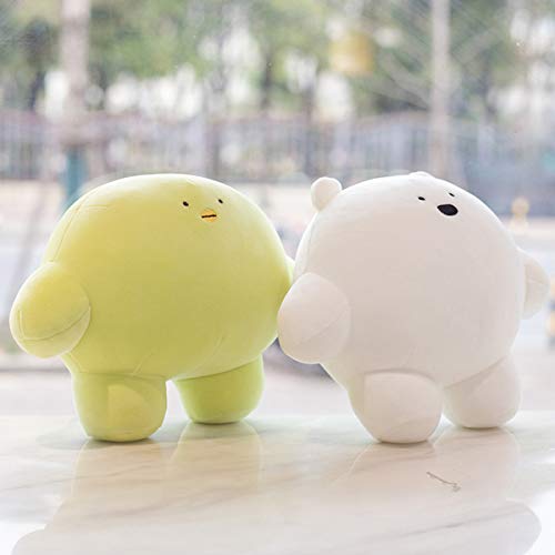 Image of REFAHB 15.7 inch Cute Penguin Plush Stuffed Animal Body Pillow Fat Cartoon Cylindrical Body Pillows for Kids, Super Soft Hugging Toy Gifts for Bedding, Kids Sleeping Nap Kawaii Pillow
