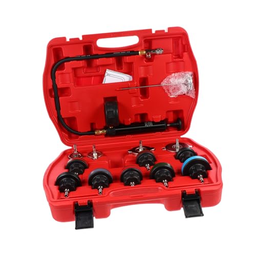 FUNOMOCYA 1 Set Radiator Pressure Tester Water Tank Leak Detector Tool Precision Measurement and Sturdy Nylon Head