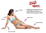 449g Süß Wax 30° Sugaring Zuckerpaste zur Haarentfernung mit Hand, kein Vlies nötig. Optimal bei 30° Umgebungstemperaturen, gut für Heiße Sommer Tage. - 3