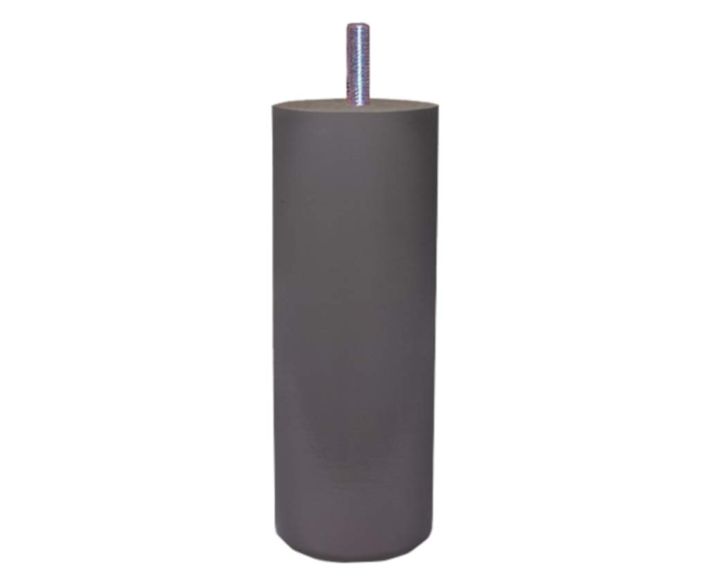 Margot Chameleon Cylinder Set of 4 Slatted Bases, Wood, Grey/Taupe, 5.5 x 5.5 x 15 cm, Grey - Taupe, 5,5 x 5,5 x 15 cm - Image 2