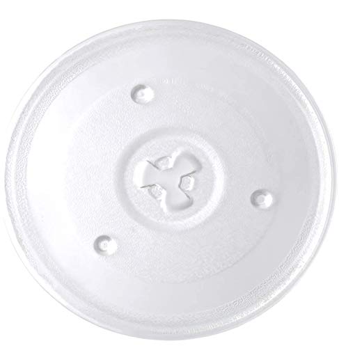 MW8111SS Turntable Replacement Compatible with Emerson Microwave,10.5" Microwave GlassTurntable Tray, Compatible with SANYO